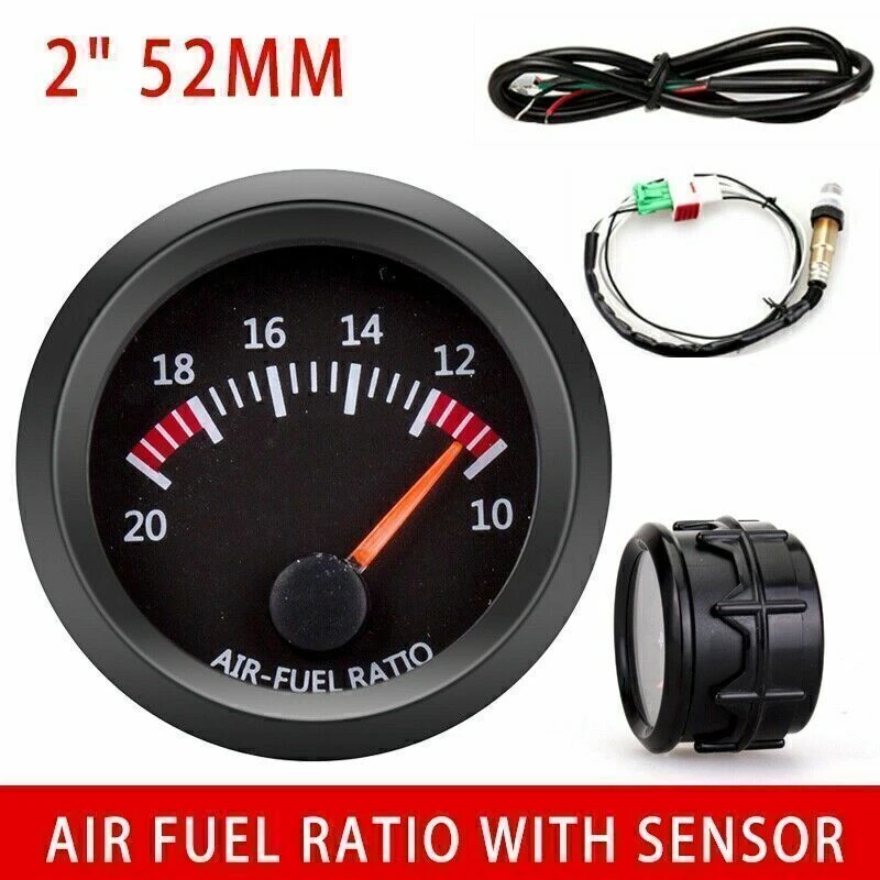 52mm Auto Wideband AFR LCD Display with O2 Sensor for Precise Engine Tuning - Bild 4 von 4
