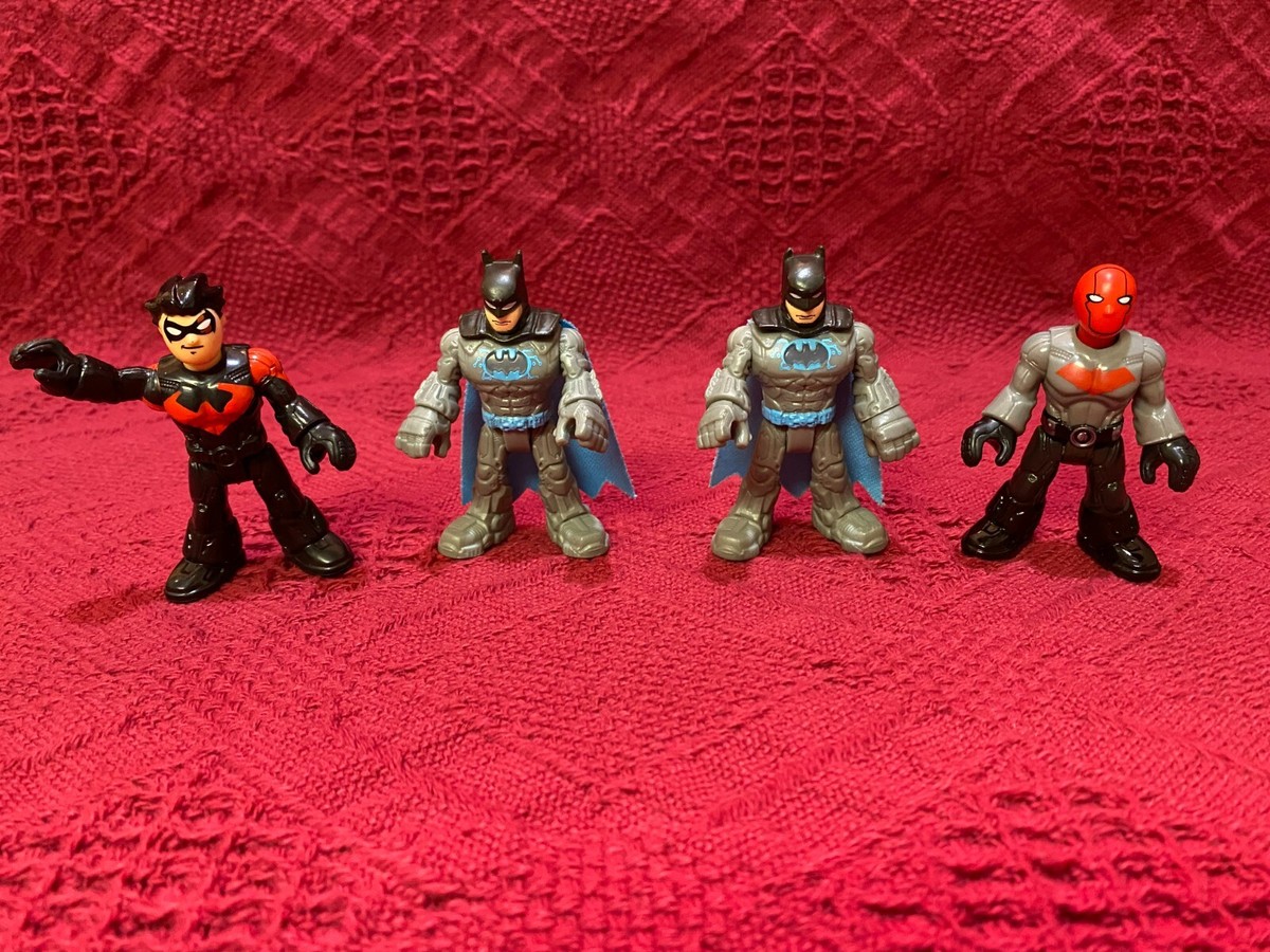 Imaginext DC Batman, Joker, Harley Quinn - Marvel Spider-Man