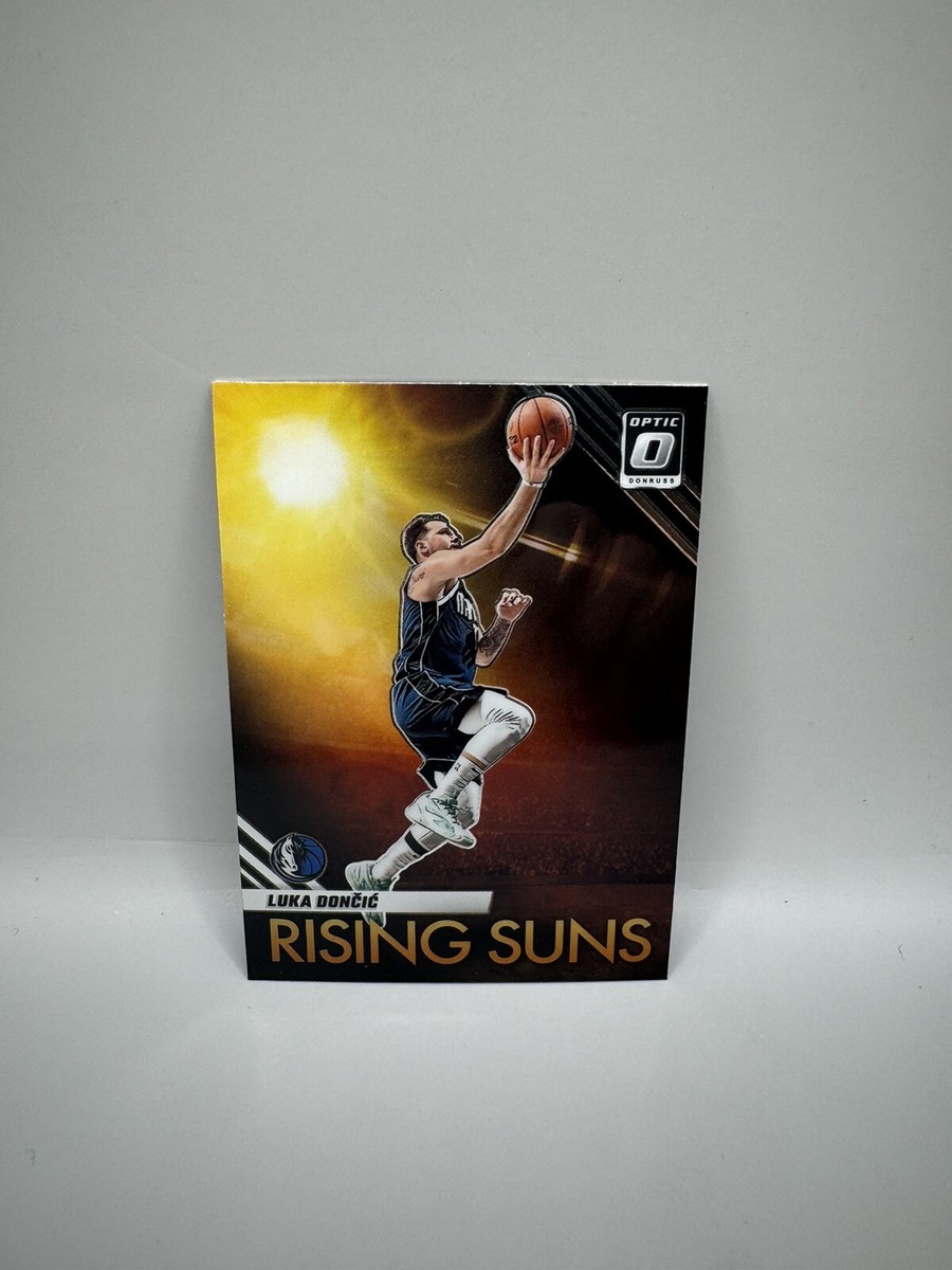 2023-24 Panini Donruss Optic Luka Doncic Rising Suns Prizm