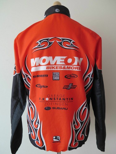 Vintage GIORDANA Gary Fisher Bontrager Lightweight Cycling Jacket Size L Great! - Picture 2 of 5