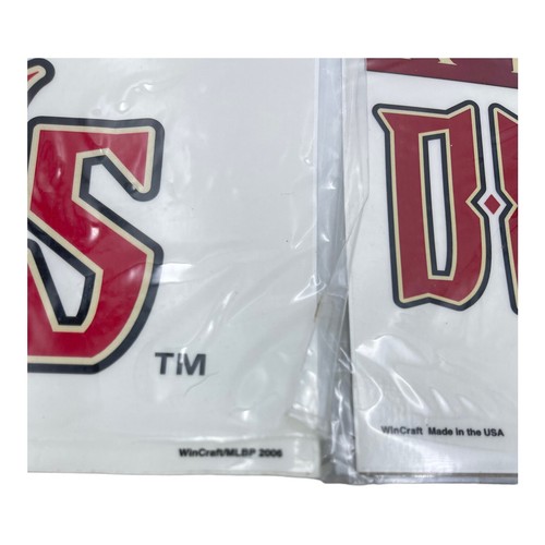 2006 WinCraft Sports ARIZONA DIAMONDBACKS Vinyl Aufkleber/Aufkleber Set 2 - Bild 4 von 5