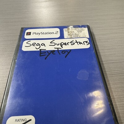 Sega Superstars Sony PlayStation 2 PS2 2004 Video Game Disc Only
