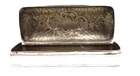 Antique Sterling Silver Box Floral Spray Chester 1903