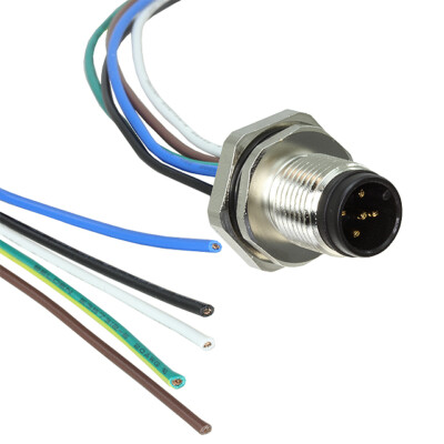 Pack of 10 CBL MALE RA TO WIRE LEAD 7P 6 10-00529 Pack of 10 CBL MALE RA TO WIRE LEAD 7P 6 10-00529