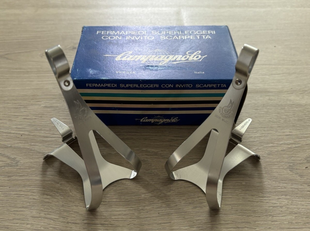 NOS Campagnolo Record Invito - Cale-pieds Vélo Vintage - Eroica