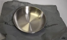 DELARLO Whole Body Tri-Ply Stainless Steel 8" Frying Pan Only Healthy Pot READ