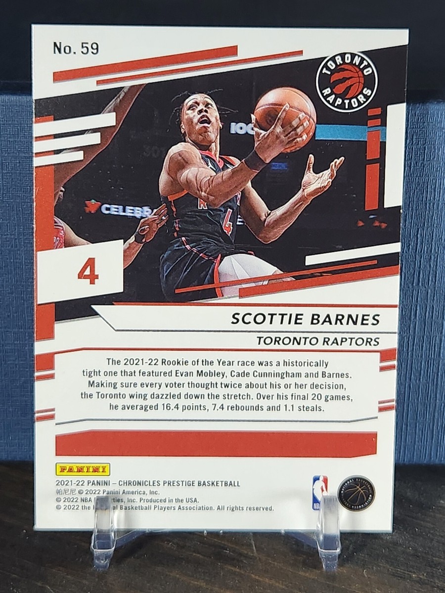 Scottie Barnes RC auto /50シリ 2023-24 Scottie Barnes Toronto