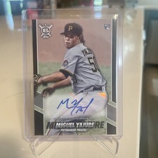 MIGUEL YAJURE  2021 Topps Big League #OAA-MY RC Opening Act Auto - Pirates