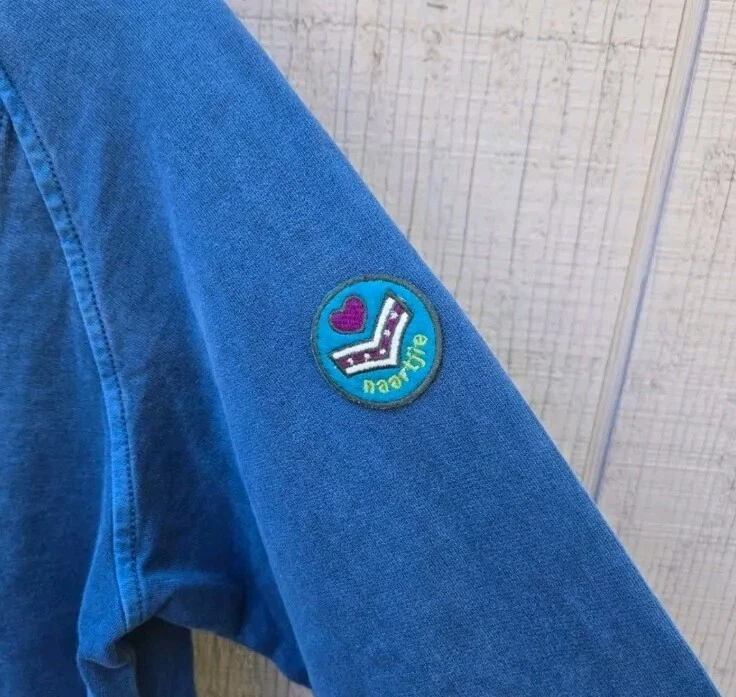 Naartjie Kids Peplum Ruffle Button Up Long Sleeve Bouse Top XXXL 10 Years - Image 4 of 4