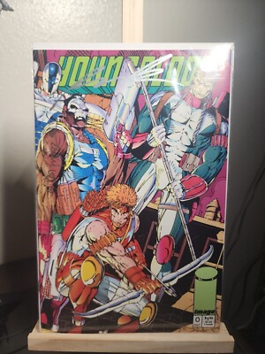 Youngblood 0 Green + Yellow Logo Signed By Liefeld Fraga 1-8 Signed By Liefeld.