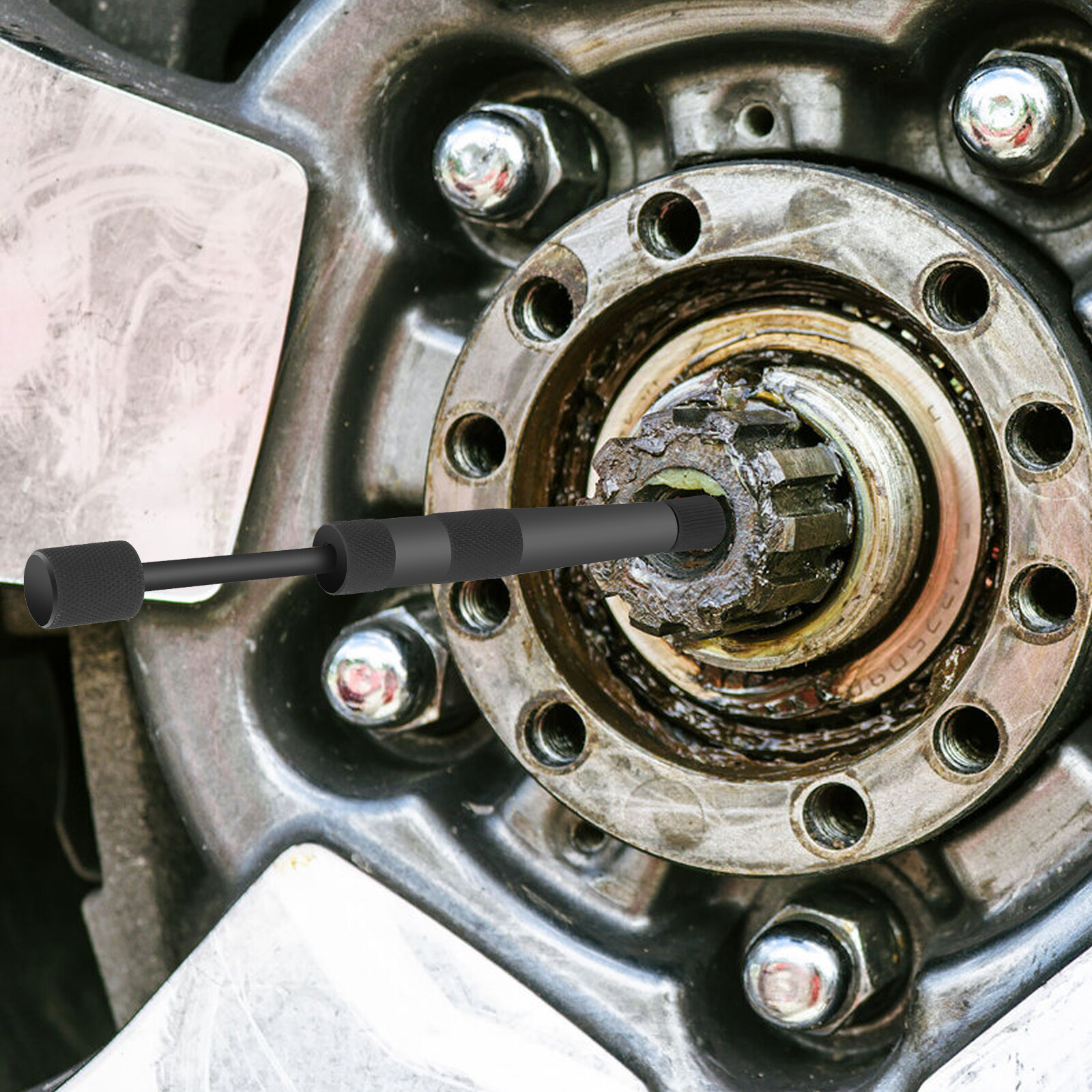 Zerk Grease Fitting Cleaning Tool fits for Angled & Straight Grease