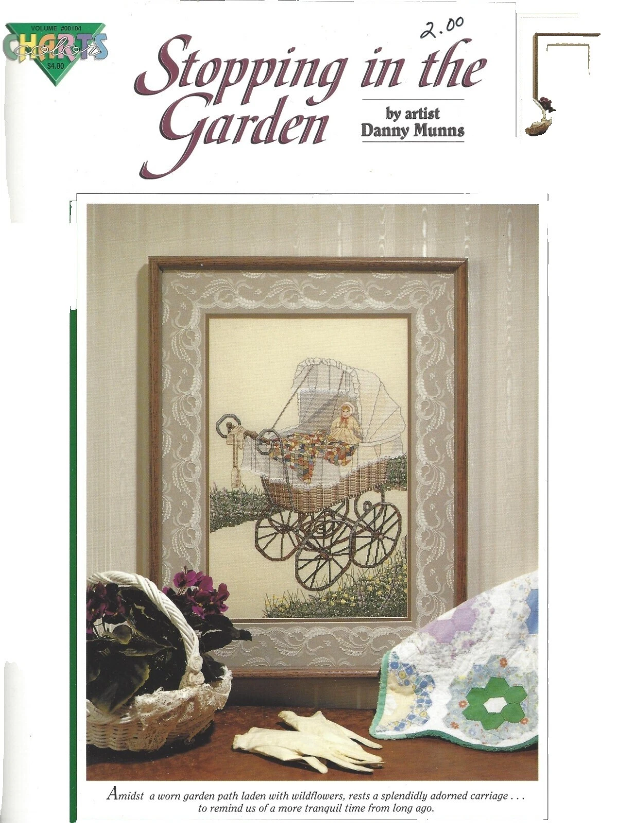 True Colors Flowers & Plants Cross Stitch Pattern Booklets Media