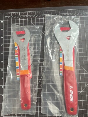 Lot of 2 Unior Open-end Wrenches 27 and 32 