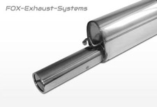 Komplettanlage ab Kat Opel Corsa A CC inkl. GSi 90mm rund