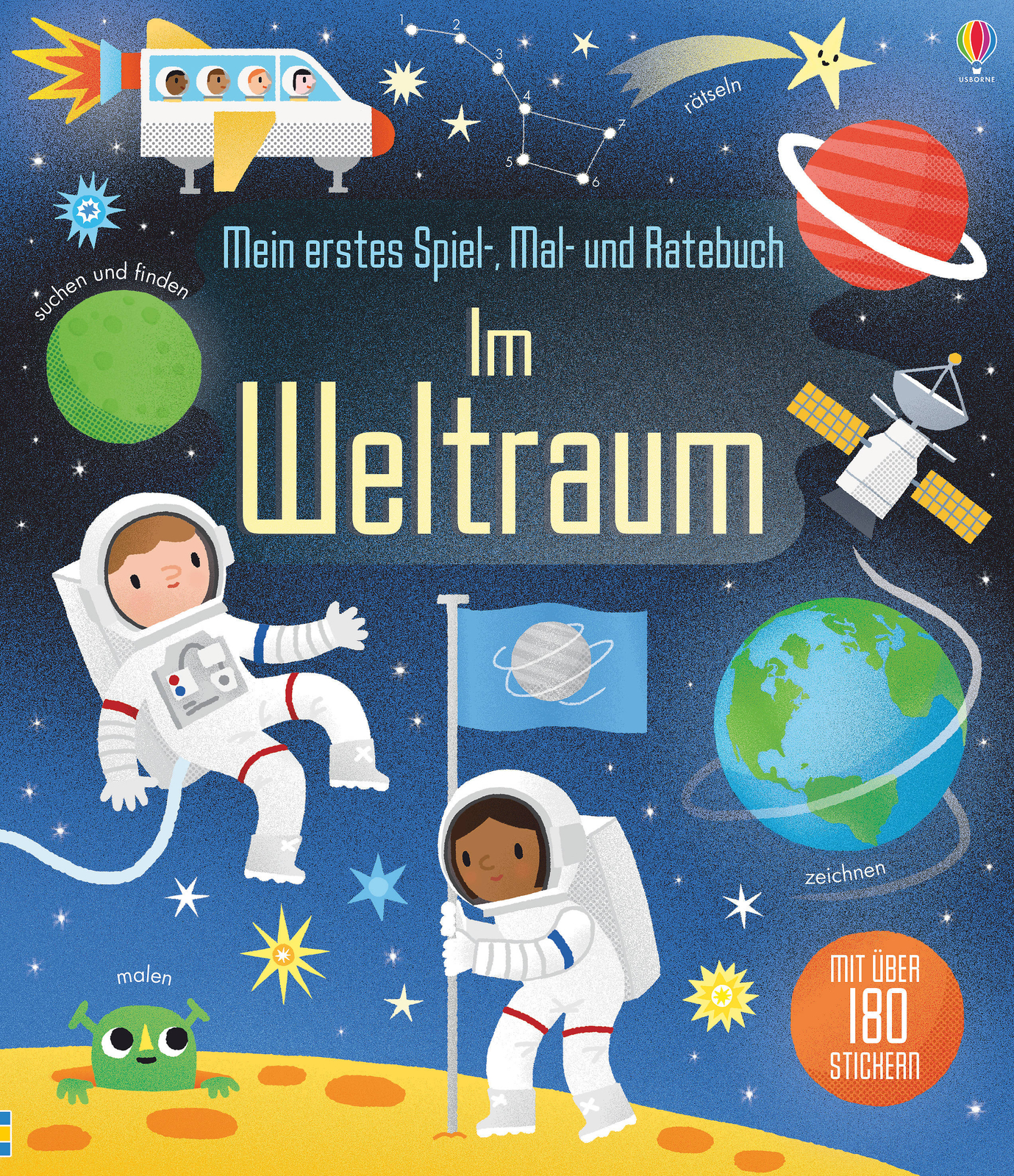 Thumbnail - Rebecca Gilpin / Mein Erstes Spiel-, Mal- Und Ratebuch: Weltraum