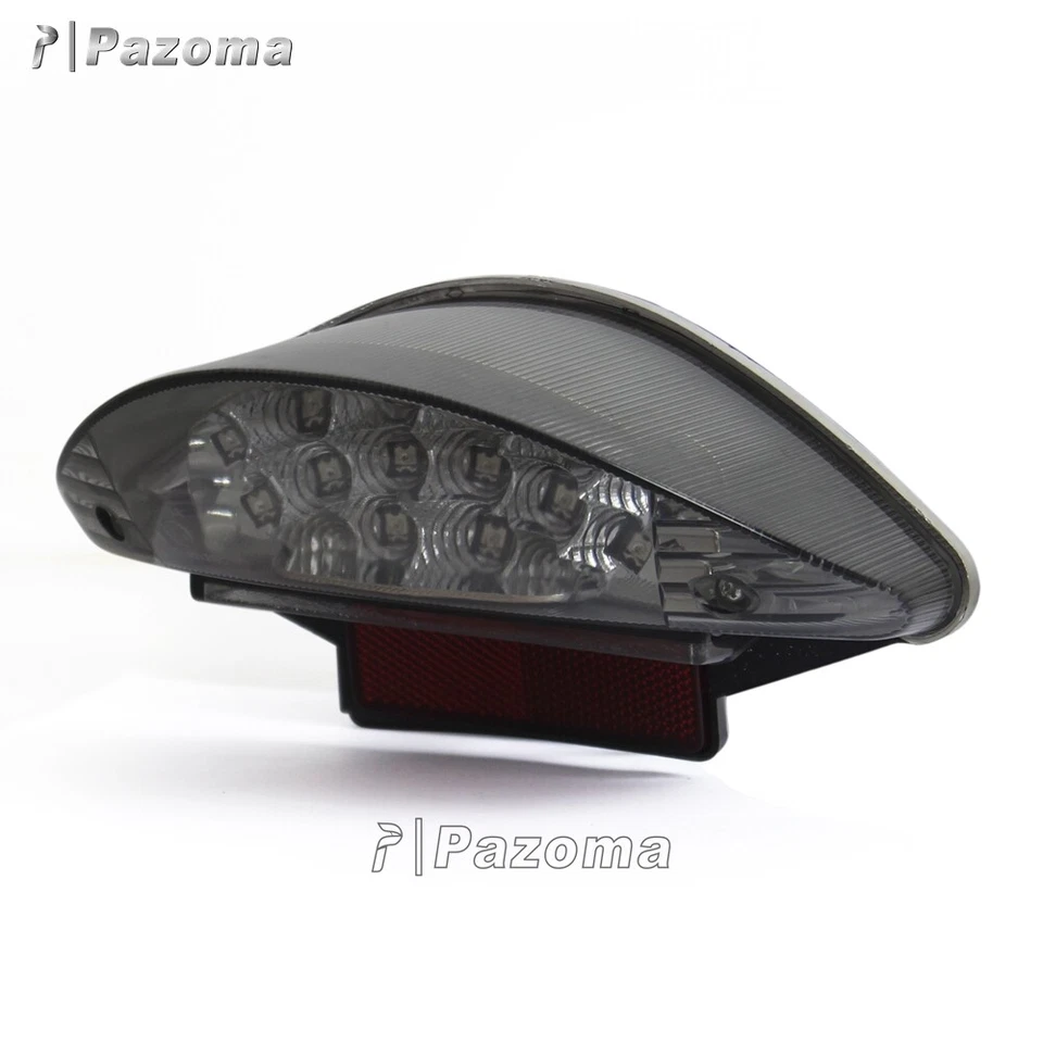 Luz trasera LED para matrícula con reflector 12V para BMW F650 F800 R1200 GS Foto 4 de 4