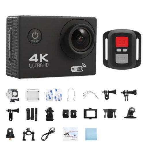 Action Camera Ultra HD 4K/30fps WiFi 2.0-inch 170D Underwater Waterproof Helmet - Picture 18 of 20