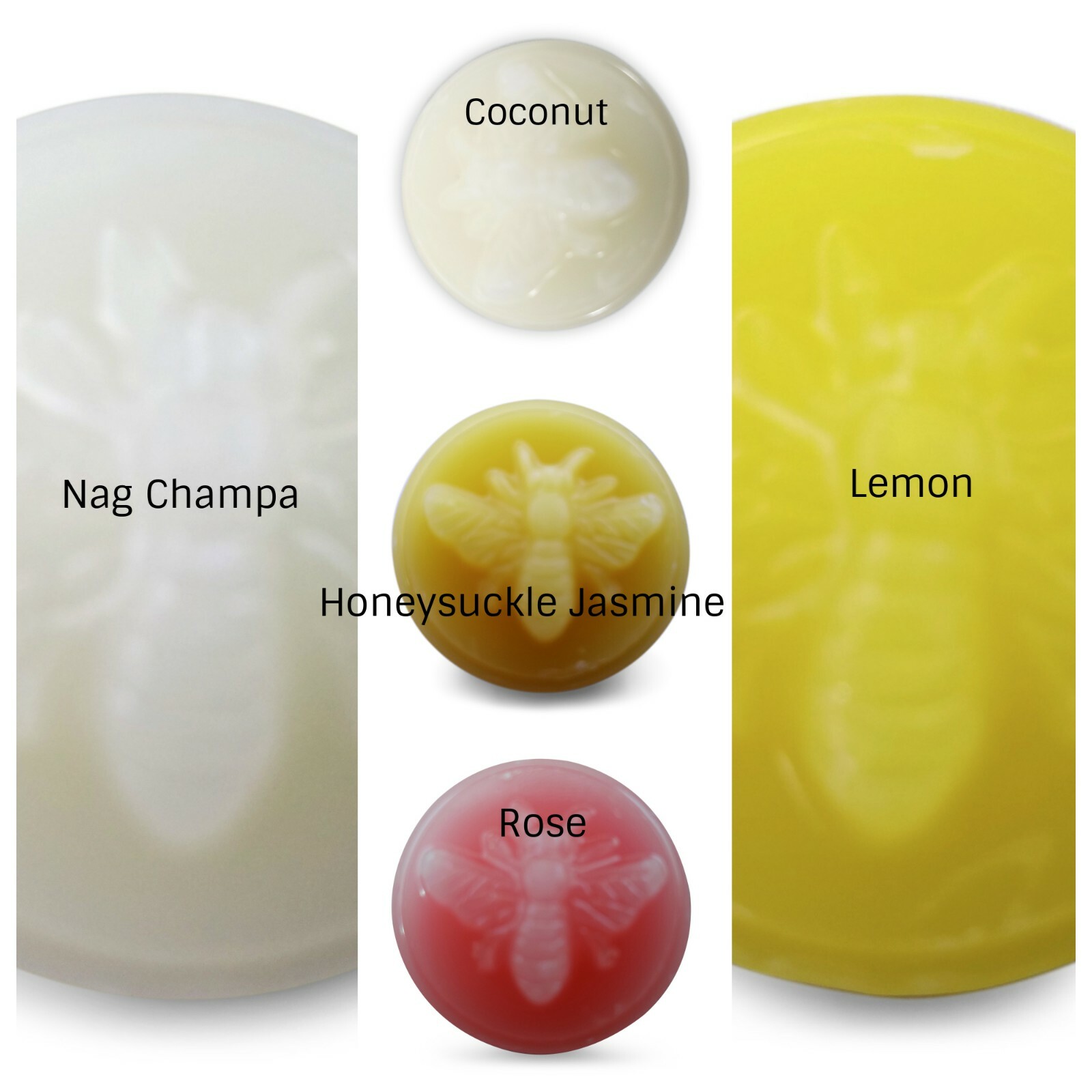 10 Piece 100 Percent Beeswax Melt Sample Mix-n-Match Pack