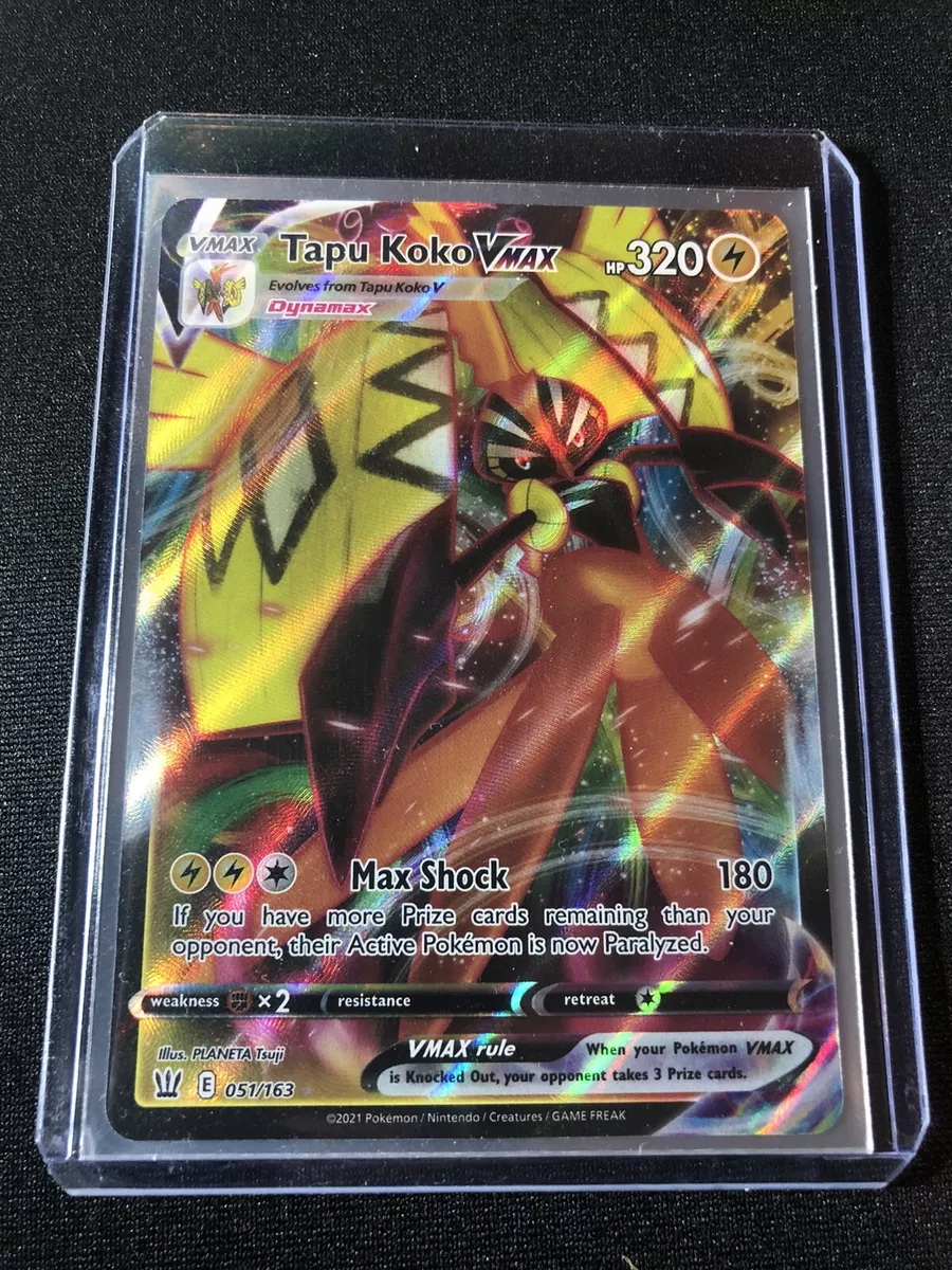 Tapu Koko VMAX 051/163 | SWSH - Battle Styes | Ultra Rare | Pokemon NM