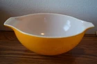 Vtg PYREX Cinderella Mixing Bowl 4 qt Yellow Sunflower Daisy