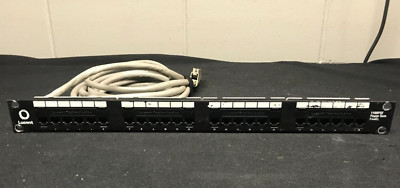 Lucent 1100PSE Power Sum Panel 24-Port 1U Ethernet Patch Panel with 50-Pin Cable