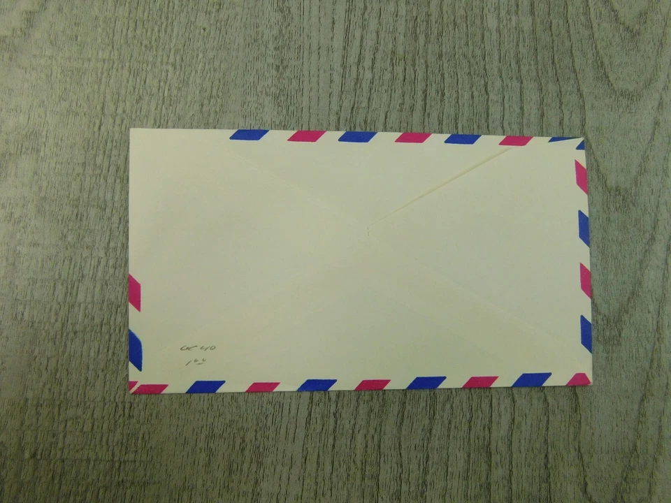 First Day Of Issue Chicago IL 1968 US Air Mail Vintage Stamp Envelope Cover - Image 4 of 4