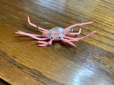 Clear/ Pink crab fly, Flats fly fishing, permit, bonefish, redfish, rockfish.