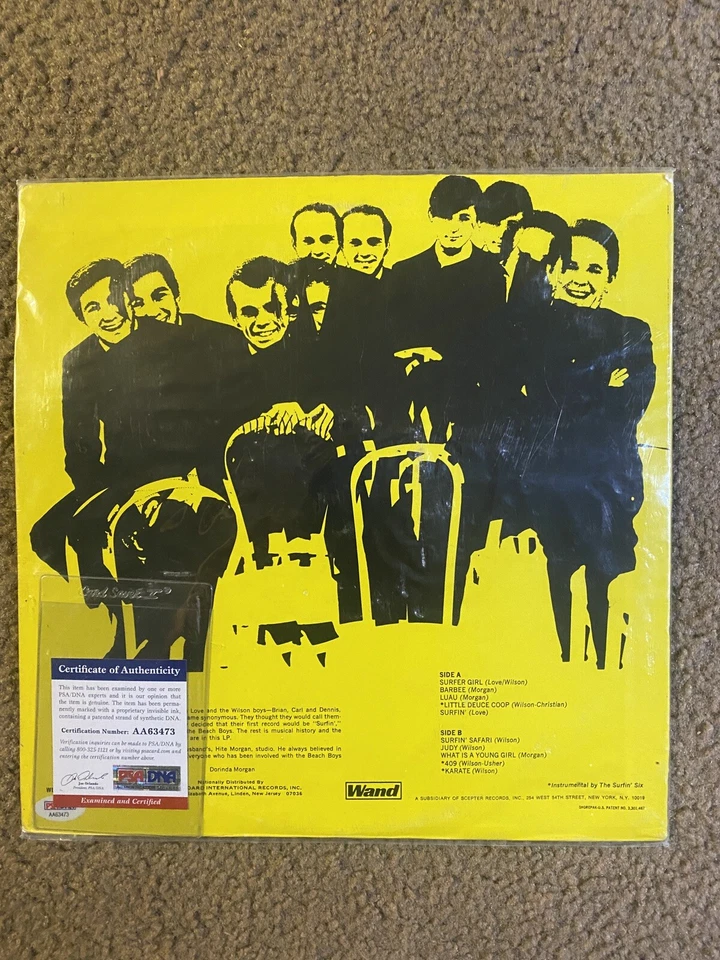 The Beach Boys -Greatest Hits (1961-1963) /l] Vinyl Sealed Signed - Image 3 of 4