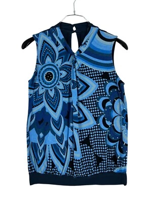 DESIGUAL Haut Pull À Col Rond Femme Taille M - Photo 1/4