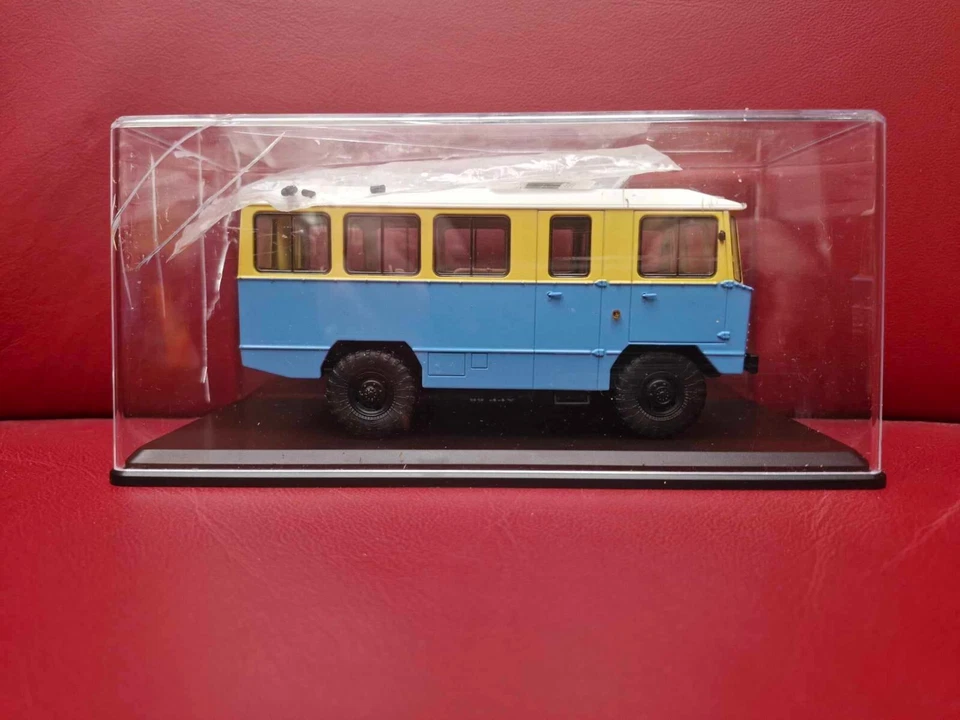 SSM SSM4010 1:43 APP 66 BUS 1966 yellow-blue USSR CCCP АПП 66 АВТОБУС side mirro - Bild 3 von 4