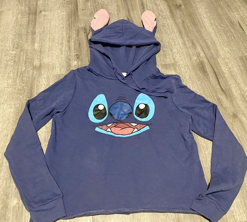 Disney Stitch Hooded Ears Sweatshirt 