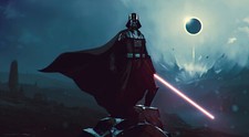 Superheroes darth vader star wars artist art Stitched Gaming Mat Desk 10943