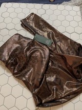 Wild Fable Women's Metallic Animal Print High Rise Leggings Small 5717 