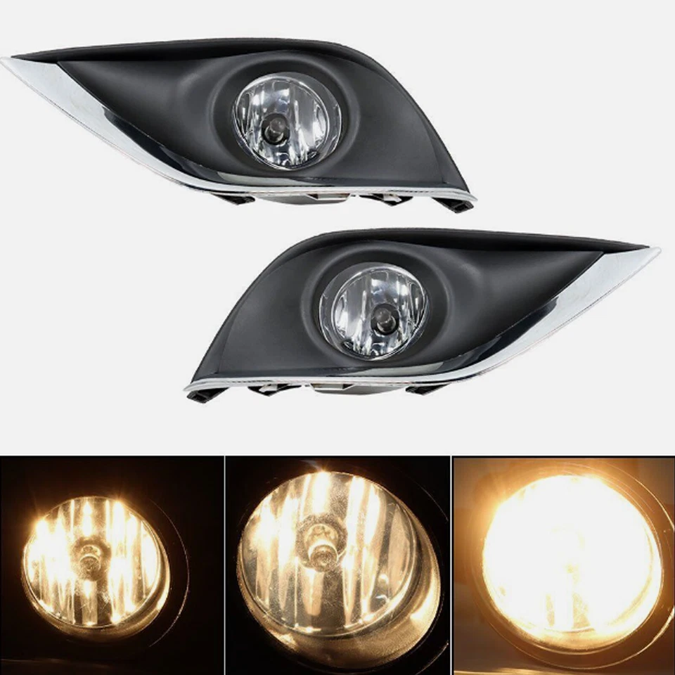 Faros antiniebla delanteros con cubierta + cableado + kits de interruptores para Nissan Versa 2015-2018 Foto 4 de 4