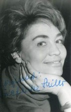 Friederike Sailer autograph, German OPERA singer, signed photo