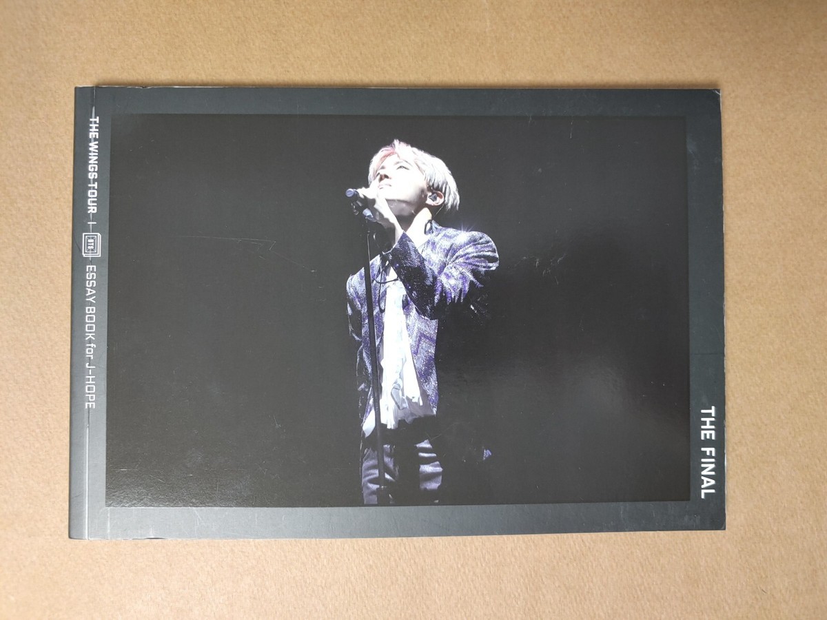 Official] J-HOPE Essay Book- BTS The WINGS Tour Final with