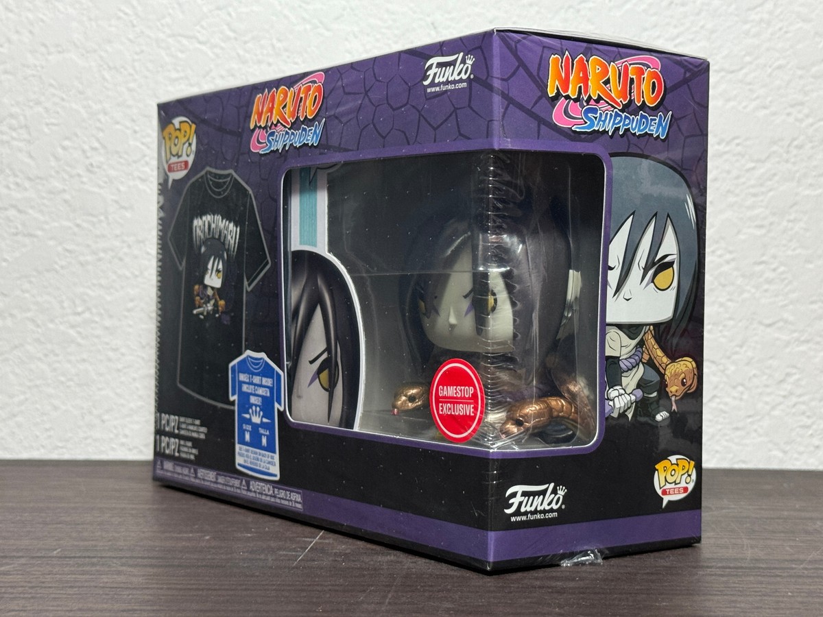 FUNKO POP! NARUTO SHIPPUDEN Orochimaru Metallic Pop & Tee
