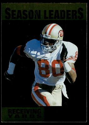 1996 Upper Deck Silver #218 Jerry Rice Near Mint or Better