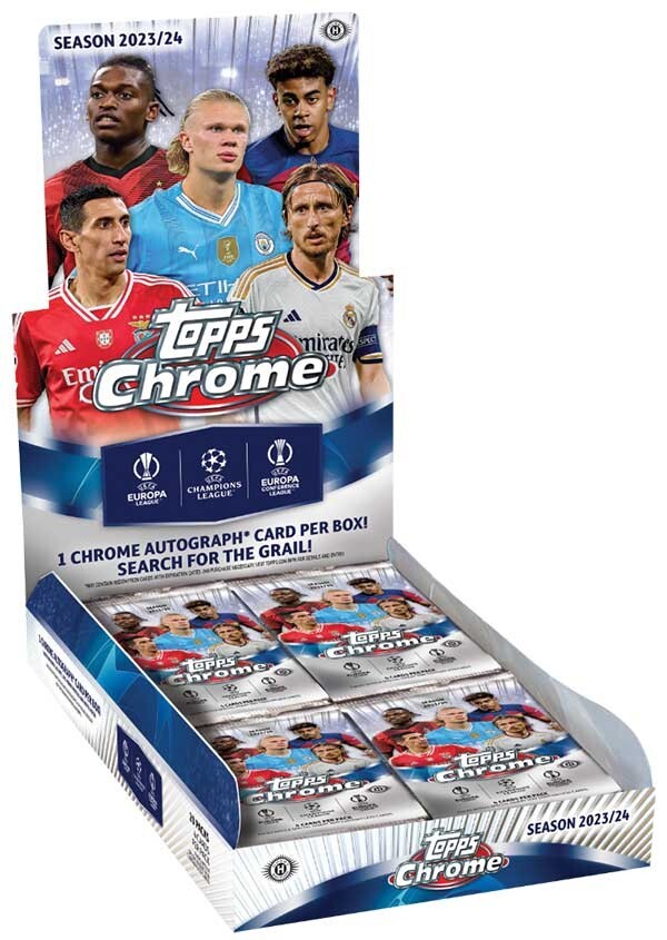 2023-24 Topps Chrome UEFA Club Competitions Pick Base #1-200 - Buy More & Save