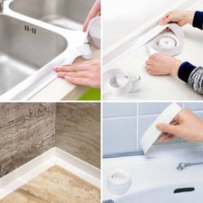 3X Wannendichtband Dichtband Badezimmer Badewanne Dusche Fuge selbstklebend  EN