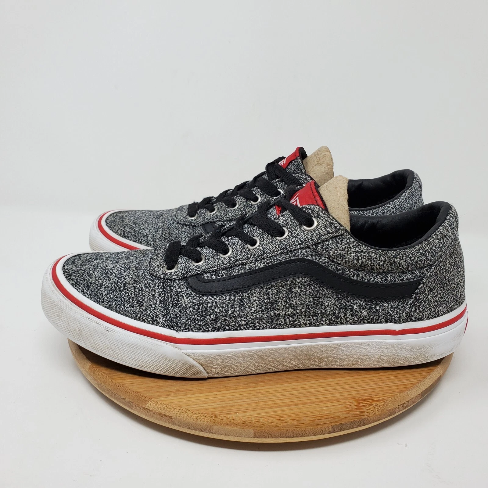 Vans Oldol Sko Bigs K 5neakers sneakerse string scarp basseo grig neroo rossozi ragazzi