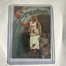 🔥JAMAL MASHBURN🔥1998 FINEST SILVER UNCOMMON EMBOSSED