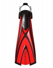 Atomic Aquatics X1 Fin Open Heel All Sizes for Scuba Snorkeling Red