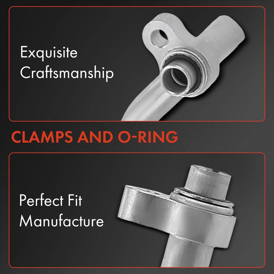 Conjunto de manguera de línea de succión de aire acondicionado para Chevrolet Silverado 2500HD GMC Sierra 3500HD Foto 2 de 4