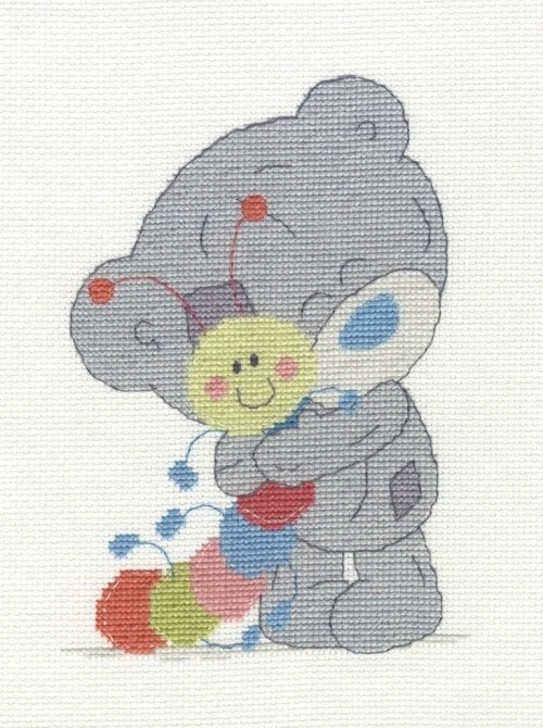 Dmc tatty on sale teddy cross stitch