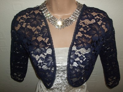 navy lace cover up