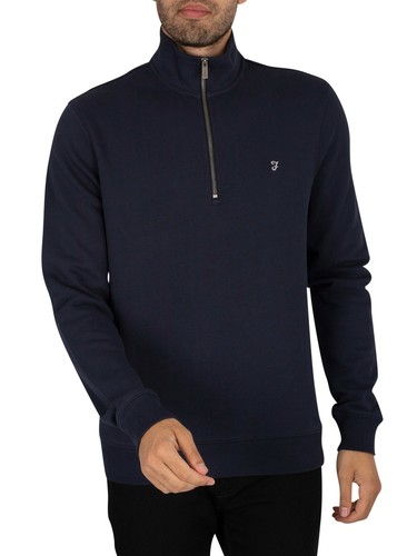 Aintree 1/4 Zip Track Jacket, Blue 