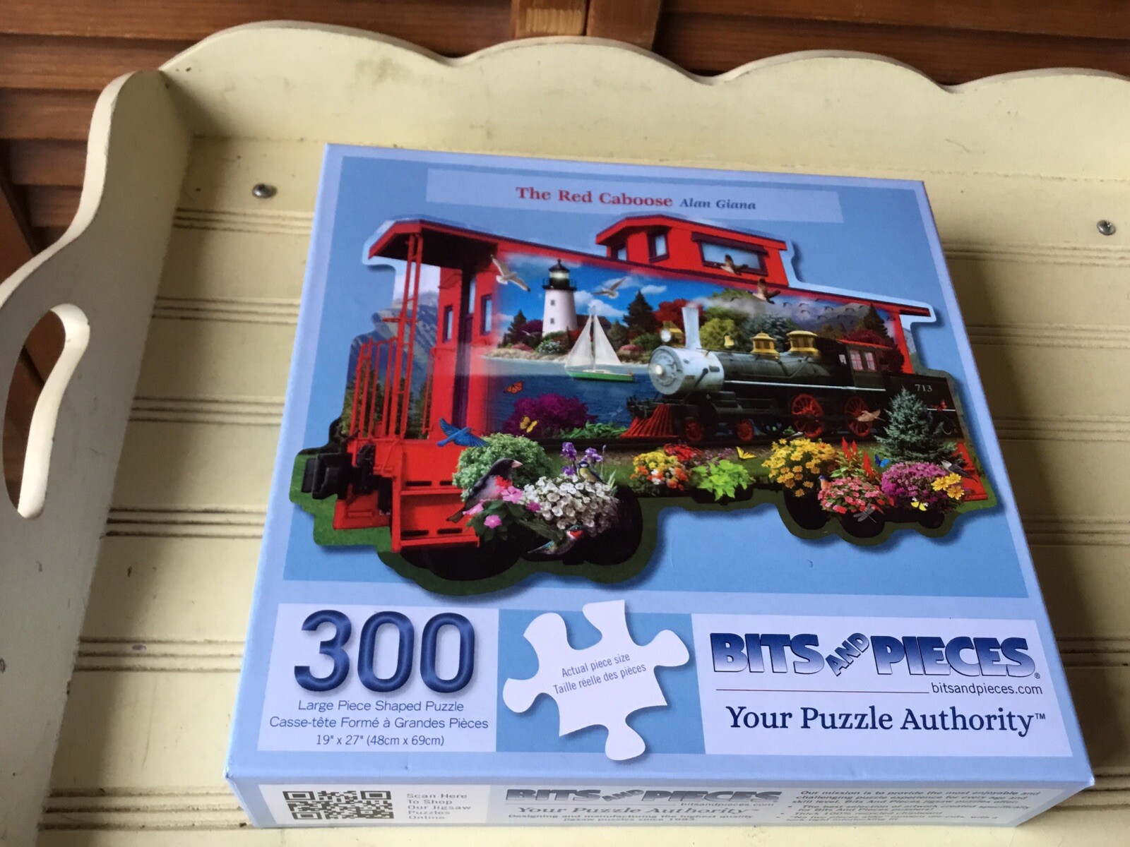 3 300 PIECE LARGE SIZE PIECES SHAPE JIGSAW PUZZLES 2 COMPLETE 1 NOT eBay