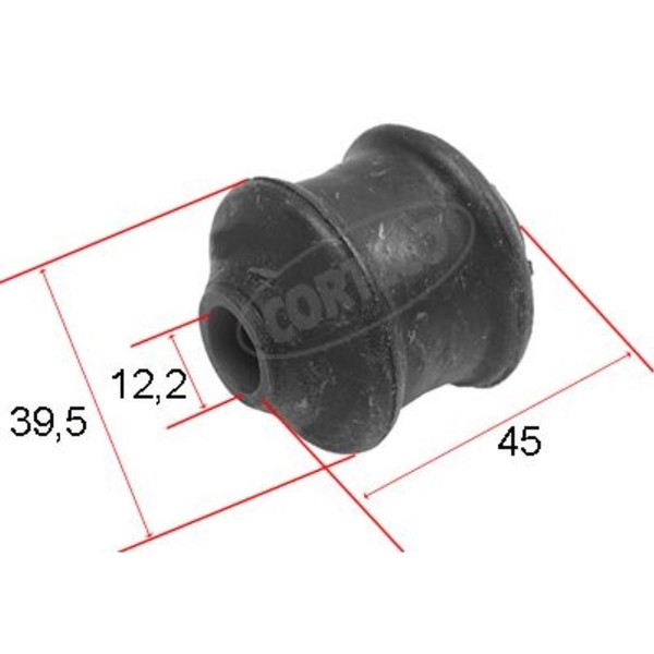 Corteco Querlenkerlager Lenker Vorne Links Rechts FüR VW Polo Coupe 80000135-image