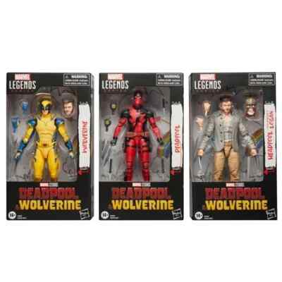 Marvel Legends デッドプール & ウルヴァリン 3体セット IN STOCK! SET OF 3 Deadpool & Wolverine Marvel Legends 6